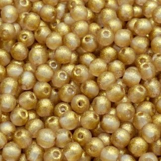 Round Druck Beads 4x4mm (111-19001-04x04-00030-542010)