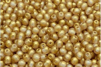 Round Druck Beads 4x4mm (111-19001-04x04-00030-542010)