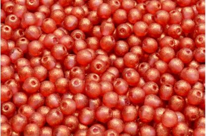 Round Druck Beads 4x4mm (111-19001-04x04-00030-542011)
