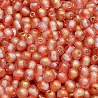 Round Druck Beads 4x4mm (111-19001-04x04-00030-542012)