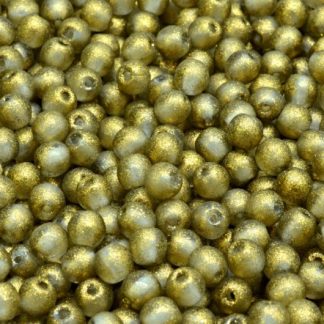 Round Druck Beads 4x4mm (111-19001-04x04-00030-542013)