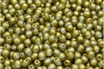 Round Druck Beads 4x4mm (111-19001-04x04-00030-542013)