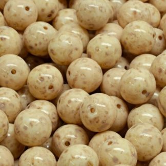 Round Druck Beads 8x8mm (111-19001-08x08-02010-86800-33301)