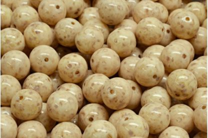 Round Druck Beads 8x8mm (111-19001-08x08-02010-86800-33301)