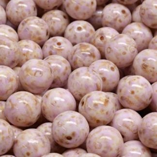 Round Druck Beads 8x8mm (111-19001-08x08-02010-86800-33305)