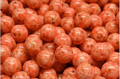 Round Druck Beads 8x8mm (111-19001-08x08-02010-86800-33307)