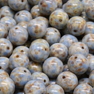 Round Druck Beads 8x8mm (111-19001-08x08-02010-86800-33308)