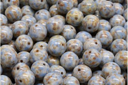 Round Druck Beads 8x8mm (111-19001-08x08-02010-86800-33308)