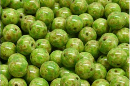 Round Druck Beads 8x8mm (111-19001-08x08-02010-86800-33311)