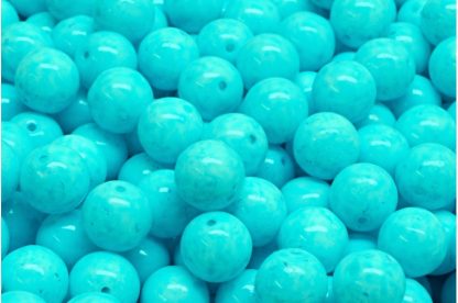 Round Druck Beads 8x8mm (111-19001-08x08-02020-33309)