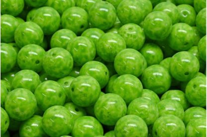 Round Druck Beads 8x8mm (111-19001-08x08-02020-33311)