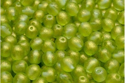 Round Druck Beads 6x6mm (111-19001-06x06-00030-542008)