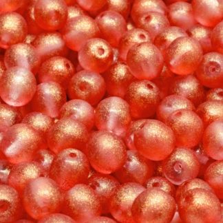 Round Druck Beads 6x6mm (111-19001-06x06-00030-542011)