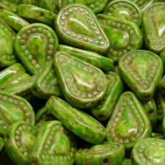 Filigree Tear Drop Beads 14x10mm (111-95076-14x10-02010-86800-33311)