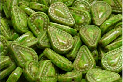 Filigree Tear Drop Beads 14x10mm (111-95076-14x10-02010-86800-33311)
