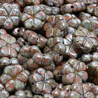Flower Beads 10x10mm (111-99127-10x10-93120-86800-34301)