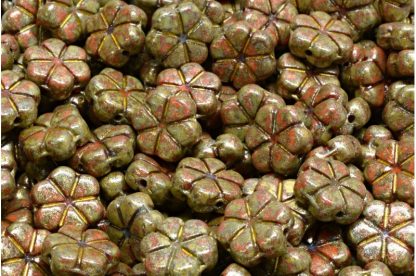 Flower Beads 10x10mm (111-99127-10x10-93120-86800-34302)