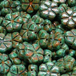 Flower Beads 10x10mm (111-99127-10x10-93120-86800-34309)