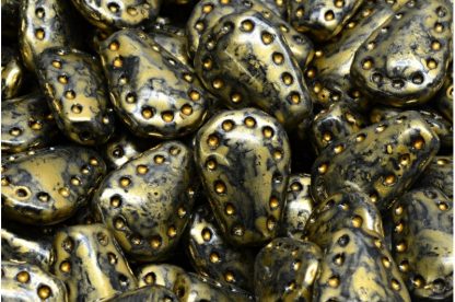 Lacy Tear Drop Beads 17x12mm (111-95072-17x12-23980-86720)