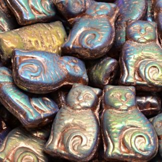 Cat beads 17x11mm (111-95013-17x11-R2239-28703-54318)