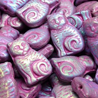 Cat beads 17x11mm (111-95013-17x11-R2239-28703-54321)