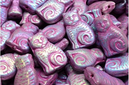 Cat beads 17x11mm (111-95013-17x11-R2239-28703-54321)