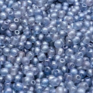 Round Druck Beads 3x3mm (111-19001-03x03-00030-etch-14464)