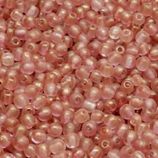 Round Druck Beads 3x3mm (111-19001-03x03-00030-etch-14495)