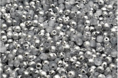 Round Druck Beads 3x3mm (111-19001-03x03-00030-etch-27001)