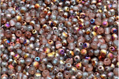 Round Druck Beads 3x3mm (111-19001-03x03-00030-etch-29501)