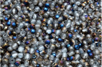Round Druck Beads 3x3mm (111-19001-03x03-00030-etch-29901)