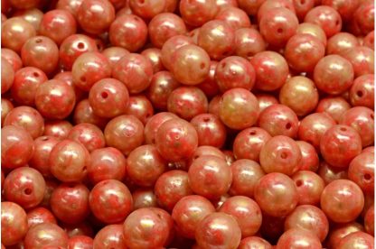 Round Druck Beads 6x6mm (111-19001-06x06-95000-86720)