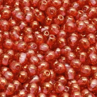 Round Druck Beads 4x4mm (111-19001-04x04-00030-541011)