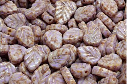 Mint Leaf Beads 10x8mm (111-30442-10x08-02010-86800-33305)