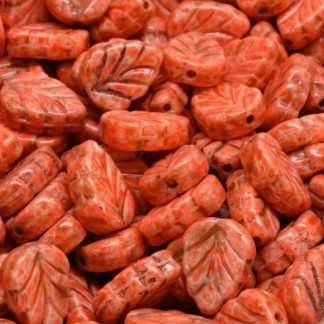 Mint Leaf Beads 10x8mm (111-30442-10x08-02010-86800-33307)