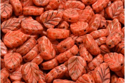Mint Leaf Beads 10x8mm (111-30442-10x08-02010-86800-33307)