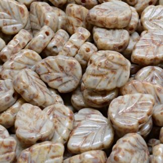 Mint Leaf Beads 10x8mm (111-30442-10x08-02010-86800-33312)