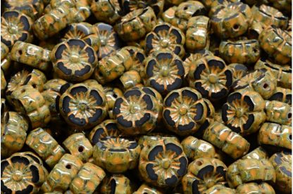 TCB Hawaian Flowers 8x8mm (991-01202-08x08-23980-86800-33302)
