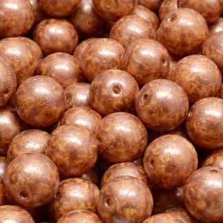 Round Druck Beads 8x8mm (111-19001-08x08-02010-84302-86750)
