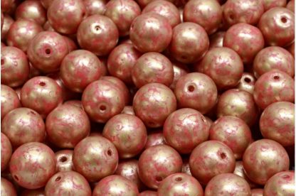 Round Druck Beads 8x8mm (111-19001-08x08-02010-84304-86710)