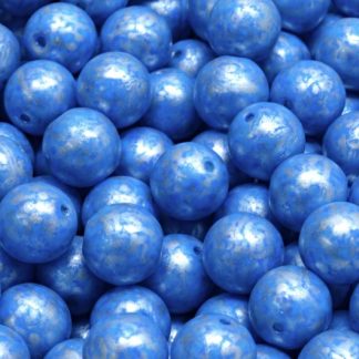 Round Druck Beads 8x8mm (111-19001-08x08-02010-84308-86700)
