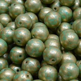 Round Druck Beads 8x8mm (111-19001-08x08-02010-84309-86710)