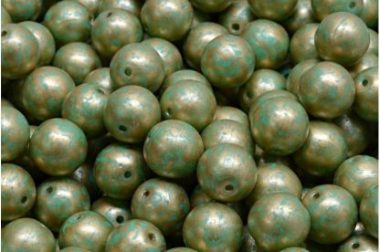 Round Druck Beads 8x8mm (111-19001-08x08-02010-84309-86710)