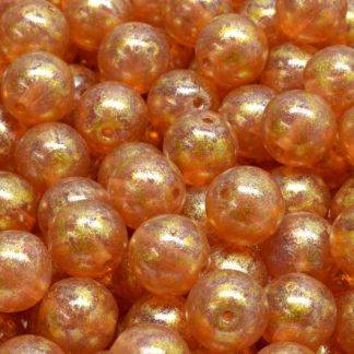 Round Druck Beads 8x8mm (111-19001-08x08-71010-34302)
