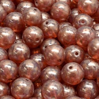 Round Druck Beads 8x8mm (111-19001-08x08-71010-86750)