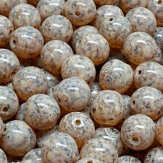 Round Druck Beads 8x8mm (111-19001-08x08-00030-86800-33301)