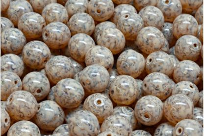 Round Druck Beads 8x8mm (111-19001-08x08-00030-86800-33301)