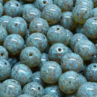 Round Druck Beads 8x8mm (111-19001-08x08-00030-86800-33309)