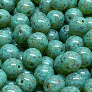 Round Druck Beads 8x8mm (111-19001-08x08-00030-86800-33310)
