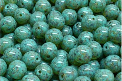 Round Druck Beads 8x8mm (111-19001-08x08-00030-86800-33310)